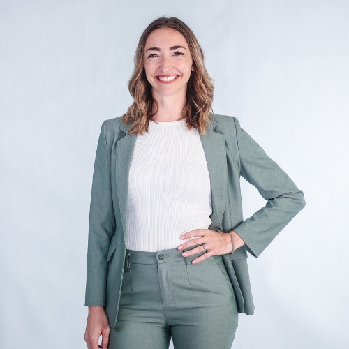 Portrait of Rachel Hanhart, a teacher at Clifford International School in Panyu, Guangzhou, China