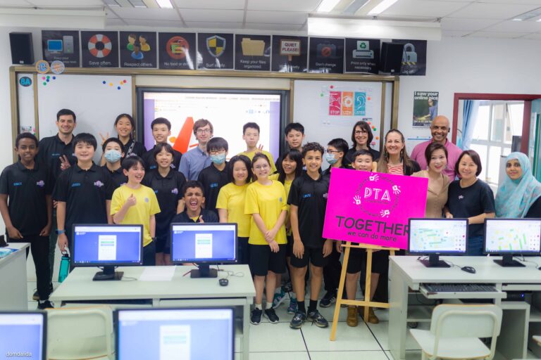 The ICT Club at Clifford International School in Guangzhou, China