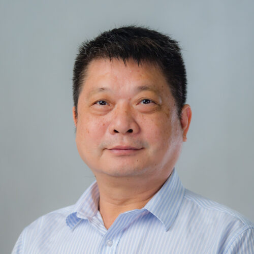 Portrait of Bob Luo, a Mandarin teacher at Clifford International School in Panyu, Guangzhou, China
