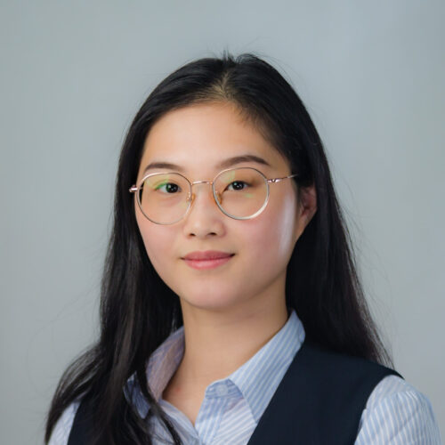 Portrait of Cici Yang, a Mandarin teacher at Clifford International School in Panyu, Guangzhou, China