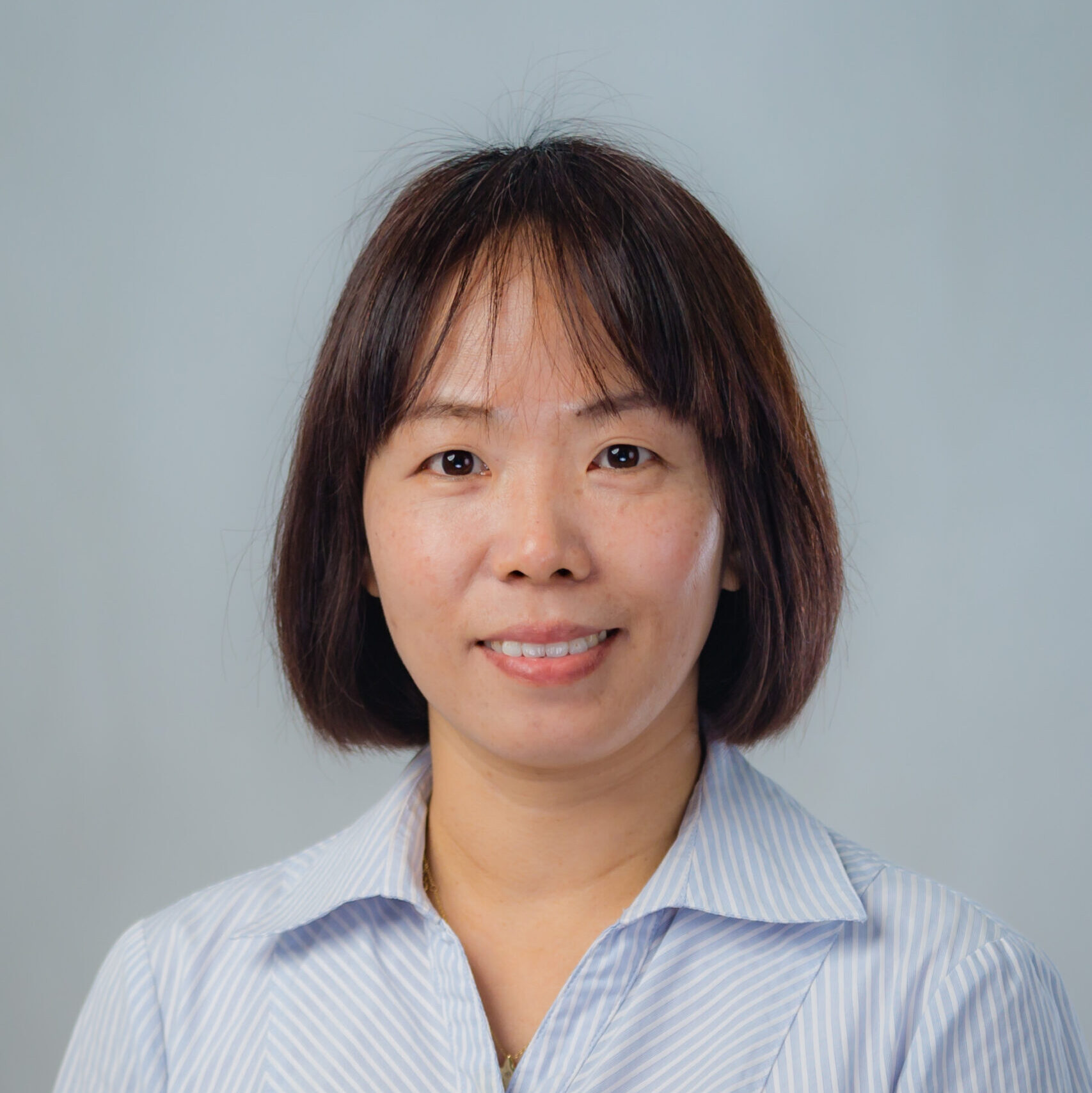 Portrait of Cindy Lu, a Mandarin teacher at Clifford International School in Panyu, Guangzhou, China
