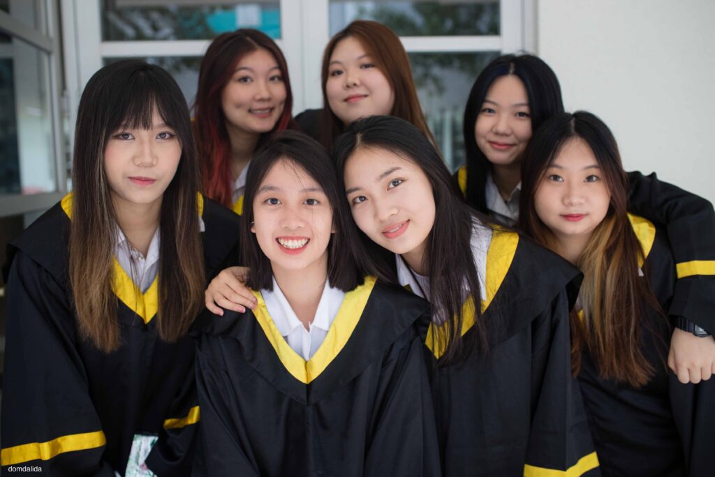 Chinese-Canadian Dual Program students at Clifford International School in Guangzhou, Panyu, China