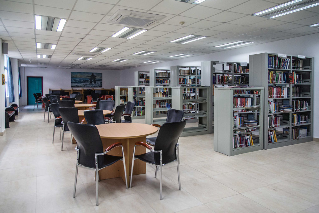 Library at Clifford International School in Guangzhou, Panyu, China