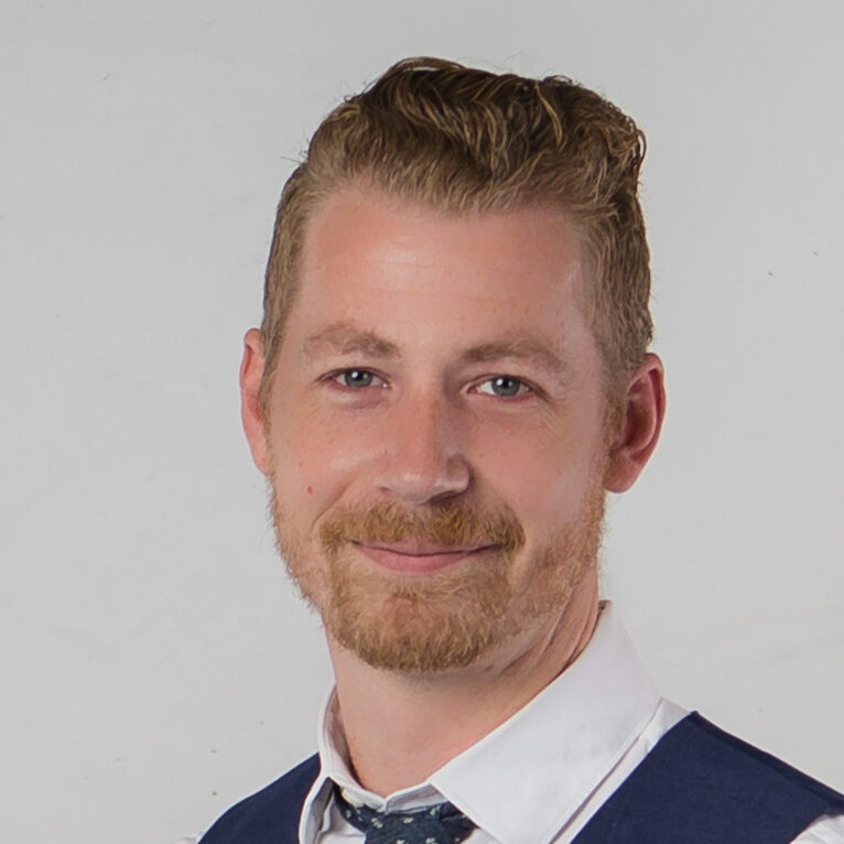 Portrait of Kevin Jones, a teacher at Clifford International School in Panyu, Guangzhou, China