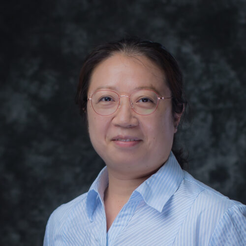 Portrait of Lisa Deng, an Office Manager at Clifford International School in Panyu, Guangzhou, China