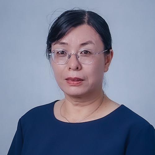 Portrait of Scarly Fan, a teacher at Clifford International School in Panyu, Guangzhou, China