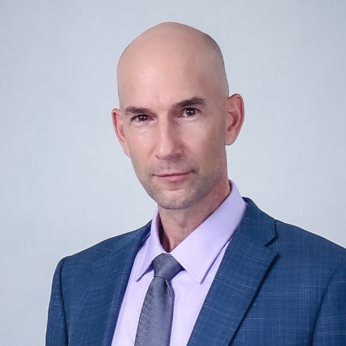 Portrait of Yvan Zebroff, Principal at Clifford International School in Panyu, Guangzhou, China