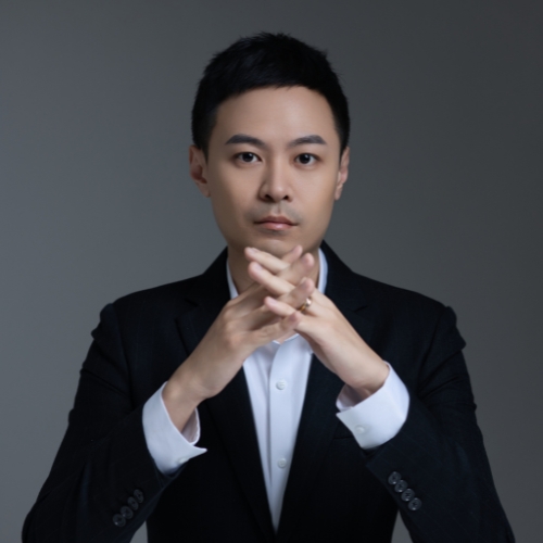 Portrait of Aaron Lau, a teacher at Clifford International School in Panyu, Guangzhou, China