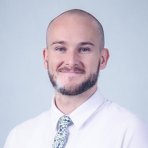 Portrait of Dayton Jackson, a teacher at Clifford International School in Panyu, Guangzhou, China
