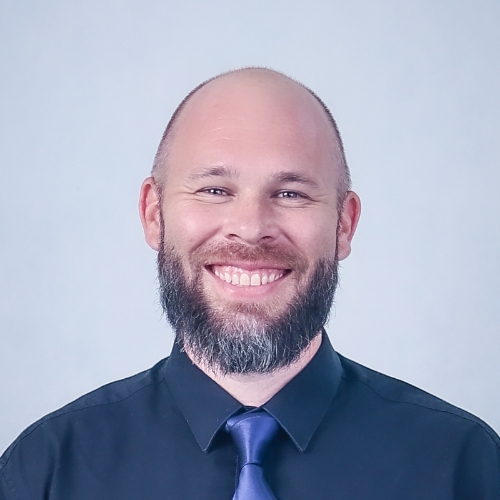 Portrait of Thomas Sly, a teacher at Clifford International School in Panyu, Guangzhou, China